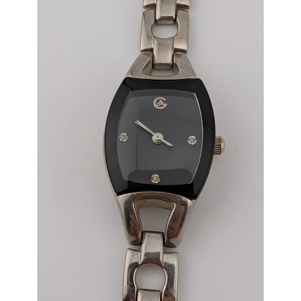 George Watch‎ Women 20mm Case Black Dial Silver 7